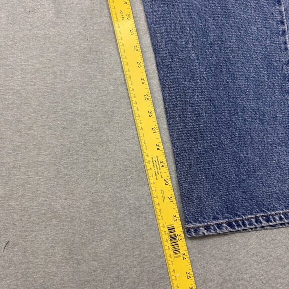 Polo Jeans Company Ralph Lauren Jeans Mens 40x32 Blue Relaxed Baggy USA Flag - Picture 5 of 9